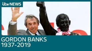 Stoke and Leicester City legend Gordon Banks dies aged 81  ITV News [upl. by Abner]