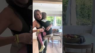 Tushbaby Review Innovative hip seat carrier for 036 months babycarrier babymusthaves [upl. by Ettevram]