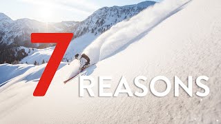 7 REASONS for Skicircus Saalbach Hinterglemm Leogang Fieberbrunn [upl. by Aetnahc]