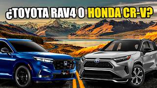 Toyota RAV4 2024 VS Honda CRV 2024 ➜ ¿Cuál es la MEJOR [upl. by Aliel]