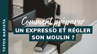 TUTO Comment préparer un expresso et régler son moulin [upl. by Copeland]