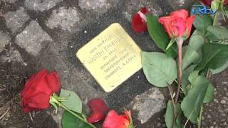 Stolpersteine verlegt  Görlitz gedenkt jüdischen Mitbürgern [upl. by Sherline]