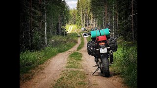 Full TET Sweden  3200km  7 days solo trip on Tenere 700 June 2021 [upl. by Brottman668]