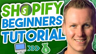 Shopify Tutorial For Beginners  Create A Webshop From Scratch [upl. by Alyce]