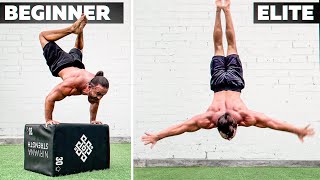 Become a MASTER at HANDSTAND PUSHUP  Calisthenics Tutorial [upl. by Enilrac]