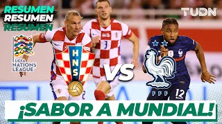 HIGHLIGHTS  Croacia VS Francia UEFA Nations League 2022  J2  TUDN [upl. by Odab478]