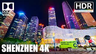 China Never Shown in Western Media  Walking in Shenzhen at Night｜4K HDR [upl. by Toddie]