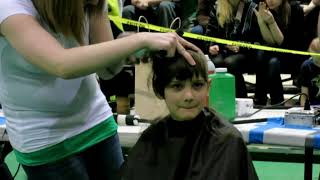 Mason  St Baldricks  Head Shaving  Do It For Dominic  2013  03  15  The Blue Channel [upl. by Niliak]