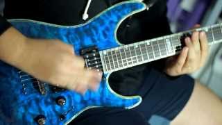 esp LTD MH1000nt DELUXE  Test [upl. by Ahsya]