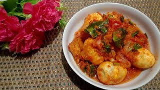 RESEP TELUR BALADO SIMPEL masakanrumahan [upl. by Charron331]