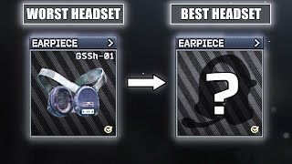 Tarkov Headset COMPARISON Testing EVERY Earpiece [upl. by Negaem21]