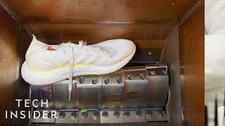 How Adidas Turns Plastic Bottles Into Shoes [upl. by Tterb]