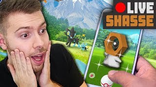 MELTAN SHINY  RÉACTION en LIVE   POKEMON GO [upl. by Enetsirhc]