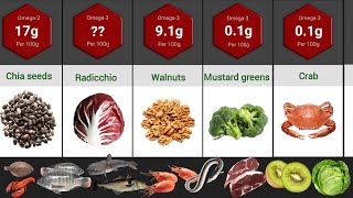 Highest Omega 3 Foods In The World [upl. by Naul17]