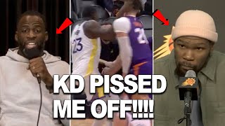 Draymond says Kevin Durant PISSED HIM OFF KD RESPONDS quotDraymond going to therapy amp SHT [upl. by Oringas]