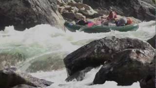 Wolf Creek Rapid Selway River [upl. by Ahsilak]