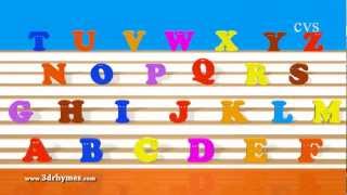 ABC Song  Alphabet Songs  Phonics Song For children in 3D Animation rhymes [upl. by Korie]