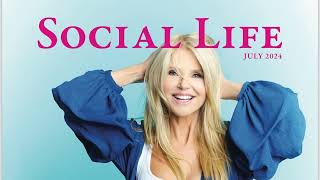 Christie Brinkley featured on the July 2024 issue of Social Life magazine [upl. by Wallace]