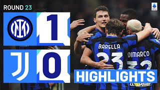 INTERJUVENTUS 10  HIGHLIGHTS  Inter extend their lead at the top with huge win  Serie A 202324 [upl. by Colp]