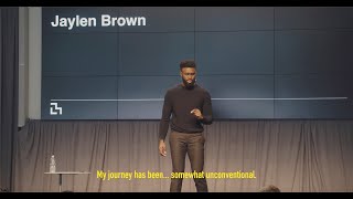 More Than 7 Jaylen Brown speaks at MIT [upl. by Aiynot]