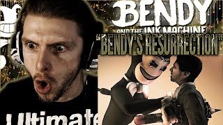 Vapor Reacts 602  BATIM SFM SICK BENDY ANIMATION quotBendys Resurrectionquot by Flint 4K REACTION [upl. by Ilatan]