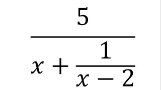 Simplificación de fracciones complejas  Ejemplo 1 [upl. by Boothe772]