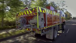 Operating NSW RFS Category One Fire Tanker with Automatic Transmission [upl. by Calysta142]