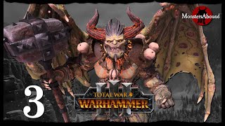 Total War Warhammer 3  Legion of Chaos Daemon Prince 3 [upl. by Arihsay]