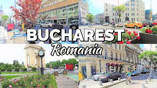 BUCHAREST CITY ROMANIA  Full Tour [upl. by Beffrey575]