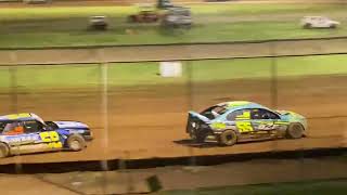 Feature race mods kingaroy speedway 5524 Tim weir  clarkos performance [upl. by Esinehc]