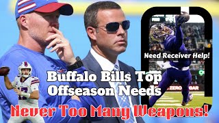 Buffalo Bills Top Offseason Needs [upl. by Nywde927]