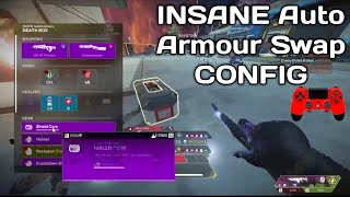 Overpowered AUTO ARMOUR SWAP CONFIG on Controller Apex Legends Binds [upl. by Ailina146]