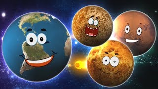 planeter song  Planet Song  Kids TV Svenska Barnsånger  Planets Songs In Swedish [upl. by Malcom]