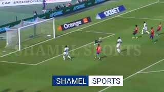 afcon2023 Senegal 20 Gambia LIVE  Lamine Camara Goal Highlights ASSIST Sarr  SHAMEL SPORTS [upl. by Ahsekahs]