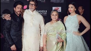 Stardust Awards 2017  Aishwarya amp Shah Rukh Hug on the Red Carpet [upl. by Toshiko]