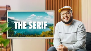 Reviewing Samsung’s prettiest Smart TV The Serif  NextUpgrade [upl. by Nnylaehs]