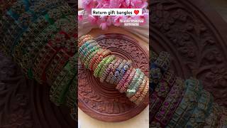 return gift silk thread bangles [upl. by Margarete]