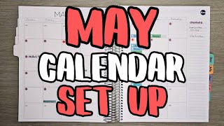 May 2024 Calendar Set Up  Sinking Funds amp Mini Vacation  Zero Based Budgeting [upl. by Riess]