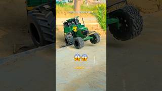 Powerful John Deere loading tyres in trolley 🔥🔥💪johndeere tyre [upl. by Langston]