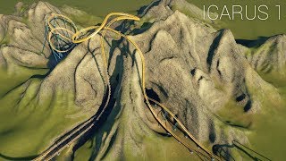 Planet Coaster  Icarus PART 1 quotMountain Terraforming amp Coaster Layoutquot [upl. by Nediarb277]