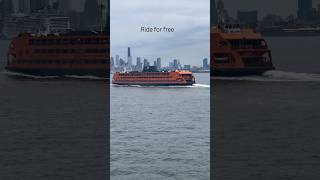 Free Ferry in New York City  How to ride the Staten Island Ferry [upl. by Vacuva995]