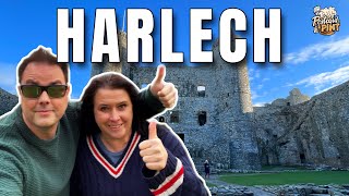 Harlech North Wales  Castle Beach and Town Vlog  Is It Worth Visiting [upl. by Jerald]