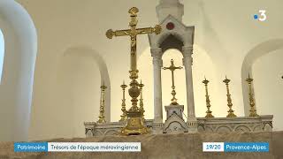 Journée du Patrimoine  à la découverte de la petite église de Lescale Alpes des Haute Provence [upl. by Stella]