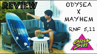 ODYSEA X MAYHEM round nose fish 511 REVIEW [upl. by Messing406]