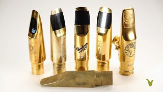 Play Testing 6 Metal Tenor Sax Mouthpieces  Otto Link Vibe [upl. by Atinahs]