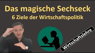 Das magische Sechseck  6 Ziele der Wirtschaftspolitik [upl. by Daphie]