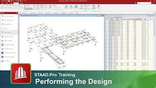 Designing Steel Structures in STAADPro [upl. by Morissa]