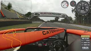 Caterham Academy 2024  Brands Hatch Qualifying 57078 P7 [upl. by Vas]