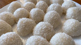 PERLES DE COCO 🥥 Recette Traditionnelle Chinoise [upl. by Karalee]