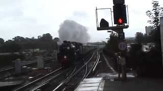 73096 through Basingstoke 1882004 [upl. by Esekram]